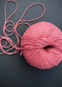 Sale 1: Bio Sesia 5 Organic Cotton Yarn 4ply. Coral 1753