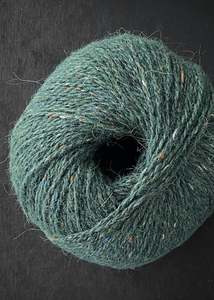 Yarn: Rowan Yarn. Felted Tweed DK. Pine