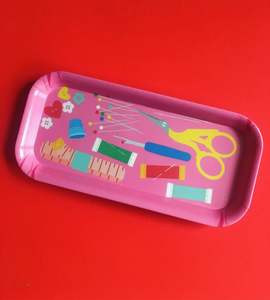 Gifts Under 50: Haberdashery Desk Tidy : Pink