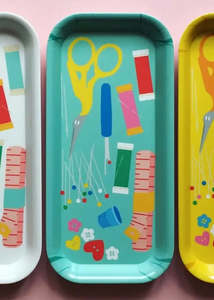 Gifts Under 50: Haberdashery Desk Tidy : Aqua