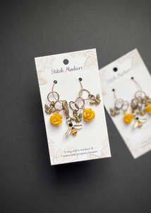 All Gifts: Honey Bee Stitch Marker Set