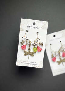 Dragonfly Stitch Marker Set