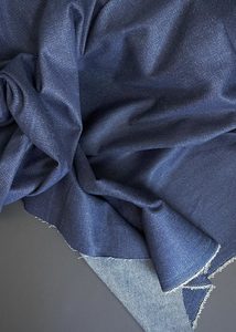 Fabric: 9oz Cotton Denim, Indigo