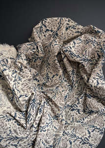 Eve, Hand Printed Cotton Broadcloth