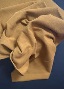 Go To Organics - Cotton Ribbing, Dark Gold