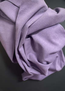 Go To Organics - Cotton Ribbing, Grape