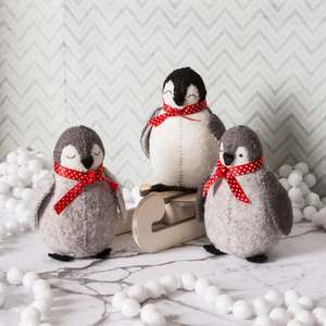 All Gifts: Baby Penguins - Felt Hand Stitching Kit, Corinne Lapierre
