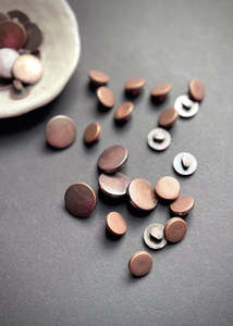 Buttons: Copper Effect, Light Weight Shank Buttons.