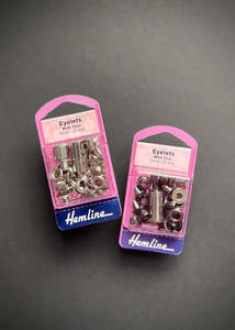 Buttons: Metal Eyelets - 5mm (incl tool)