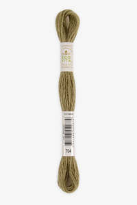 DMC Eco Vita Organic Wool Thread. 704 Willow Woald