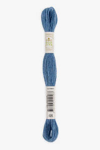 DMC Eco Vita Organic Wool Thread. 605 Azure Indigo