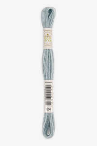 DMC Eco Vita Organic Wool Thread. 604 Sky Indigo