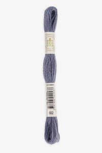 DMC Eco Vita Organic Wool Thread. 602 Mist Indigo