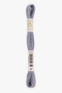 DMC Eco Vita Organic Wool Thread. 601 Baltic Indigo