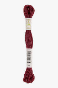 DMC Eco Vita Organic Wool Thread. 504 Vermeil Madder