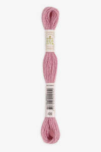 DMC Eco Vita Organic Wool Thread. 409 Clematis Cochineal