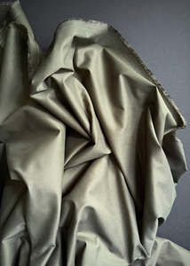 Fabric: Stretch Cotton Drill - Caper Green