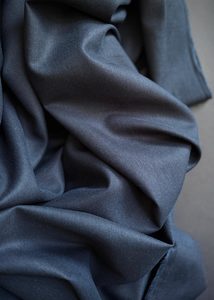 George Twill - Tencel, Cotton, Linen. Navy