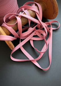 Organic Cotton Double Fold Bias Binding, Dusty Pink