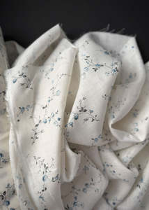 Linen: Wildflower Linen - White