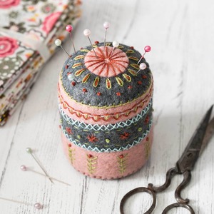 Pincushion - Felt Hand Stitching Kit, Corinne Lapierre