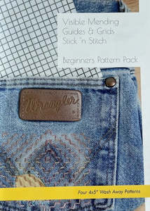 Visible Mending Guides & Grids, Stitch and Stitch Beginners Pack