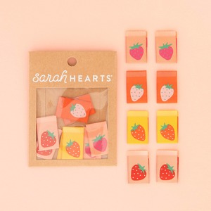 Haberdashery: Strawberry - Sewing & Knitting Labels