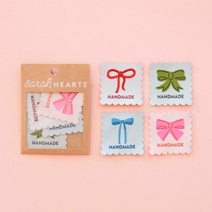 Bows Multipack - Sewing & Knitting Labels