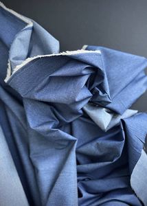 Fabric: Dark Blue Cotton Chambray
