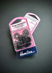 Buttons: Snap Fasteners - 15mm Plastic