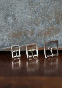 Nickel Roller Buckle - 3/4"
