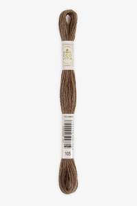 DMC Eco Vita Organic Wool Thread. 105 Toasted Catechu