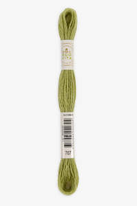 DMC Eco Vita Organic Wool Thread. 707 Lime Woald