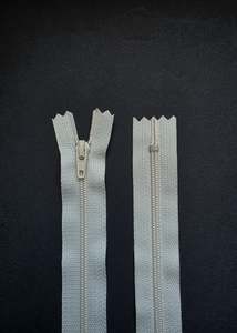 Haberdashery: YKK Dress Zip. Oyster