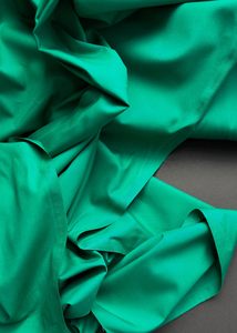 Go to Organics - Fine Cotton Poplin. Clover Green