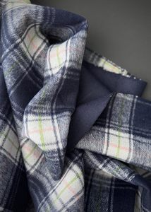 Fabric: Double Sided Wool Coating, Sampson Check