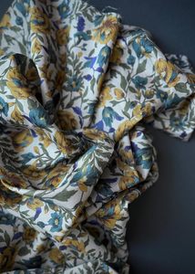 Fabric: Winter Garden, Gold - Fine Cotton Lawn