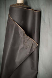Merchant Mills: Chocolate Cotton Oilskin