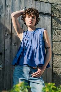 Latest: Fibre Mood Isola Pleated Tank