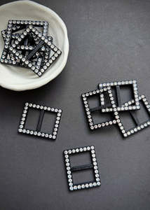 Buttons: Swarovski Crystal Buckle