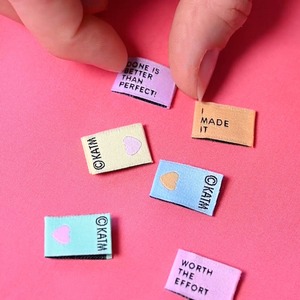 Haberdashery: Mighty Minis Woven Labels