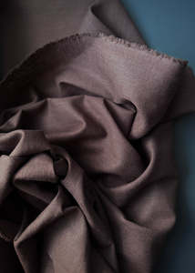 Awanui Washed Linen - Hot Chocolate