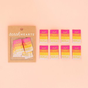 Cut Sew Press Repeat - Sewing Labels