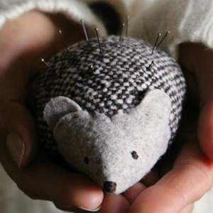 Never Not Knitting - Little Hedgehog Pincushion Sewing Pattern