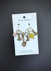 All Gifts: Bird House Stitch Marker Set