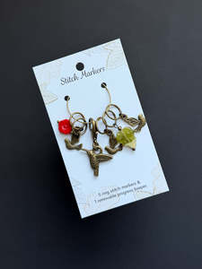 Hummingbird Stitch Marker Set