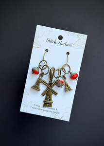 Windmill Stitch Marker Set