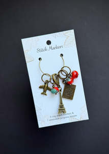 All Gifts: Paris Stitch Marker Set