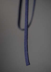 Haberdashery: Cotton 10mm Drawstring. Navy