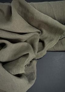 Fabric: Laundered Hemp - Caper